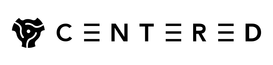 Centered logo